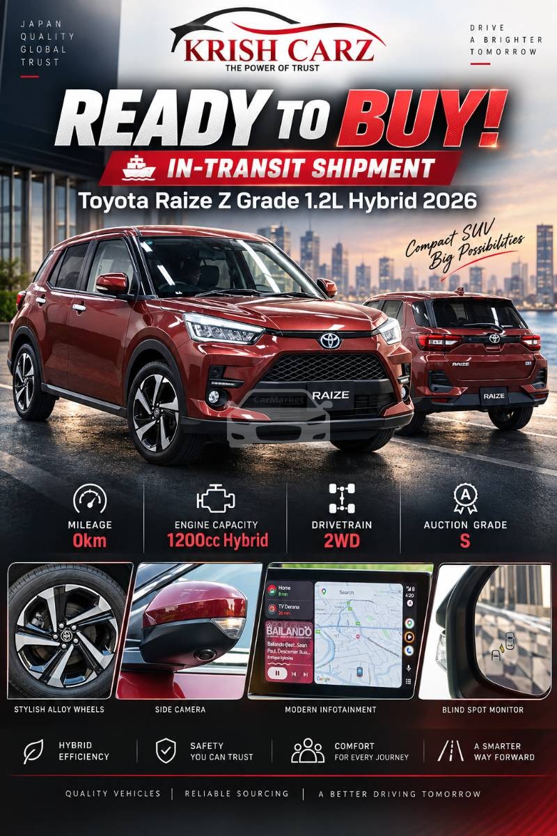 Image Toyota Raize Z Grade 1.2L Hybrid 2026 